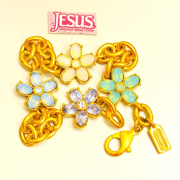 💰SOLD💰Coach flower bracelet - Picture 13 of 13